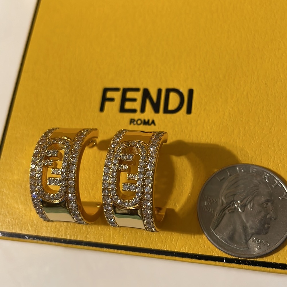 New!  Fendi earrings.